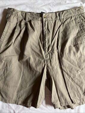 Tabasco Men's Khaki Flat Front Shorts